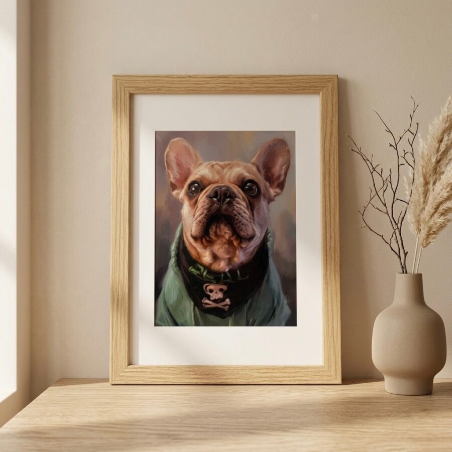retrato de mascota
